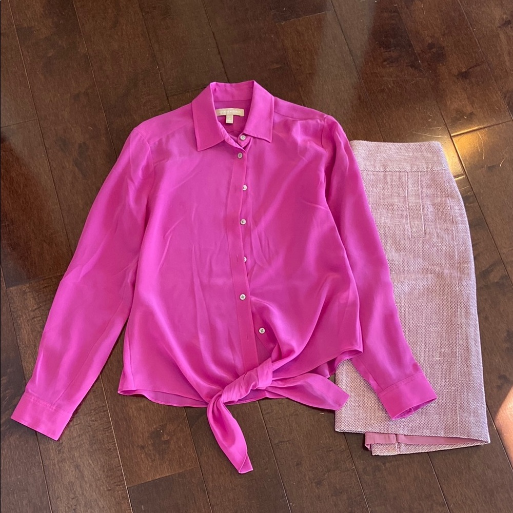 Banana Republic Blouse and Skirt Set